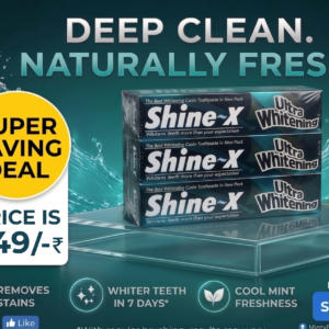 Shine-X Whitening Toothpaste (3 x 100g)